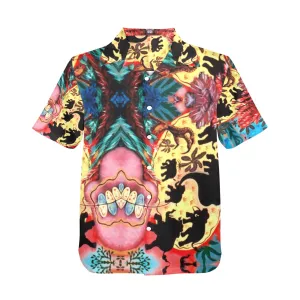 Improv Cockfight Men's Hawaiian Shirt