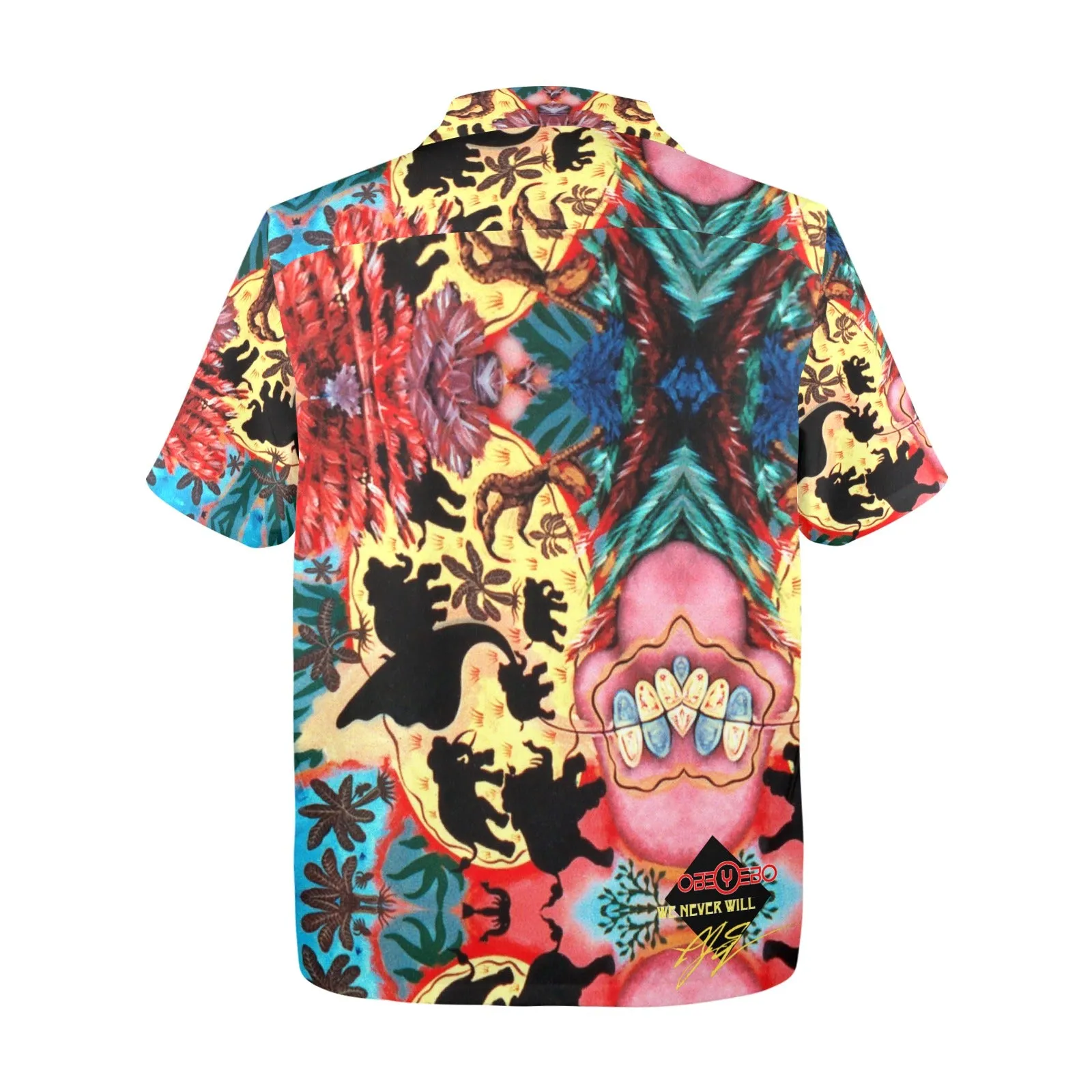 Improv Cockfight Men's Hawaiian Shirt