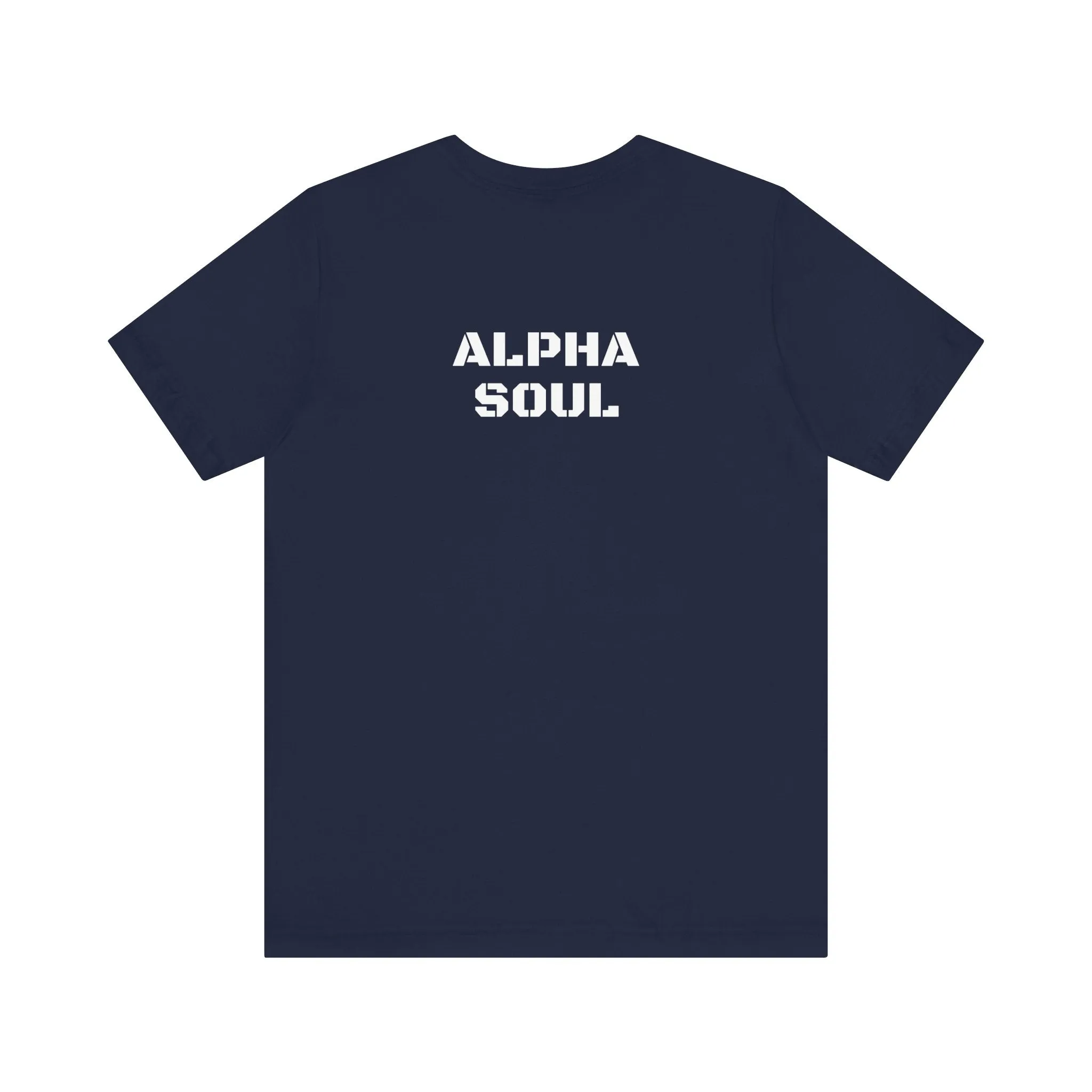 Inspirational Gym Shirts for Men - Motivation for Your Workout - ALPHA SOUL - Back
