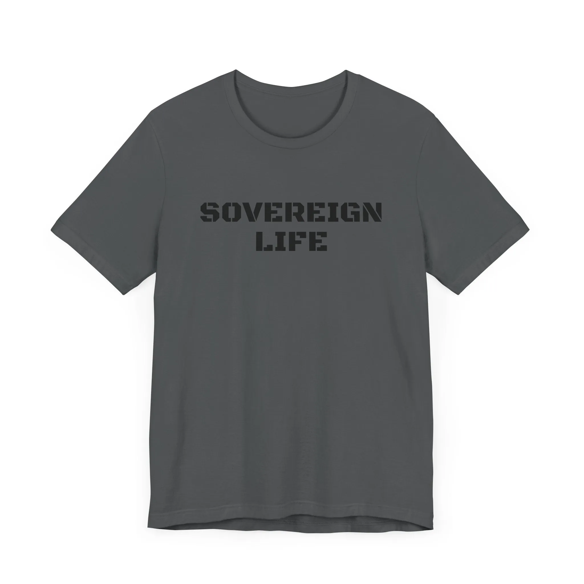 Inspirational Gym Shirts - Motivation for Your Workout - SOVEREIGN LIFE - Front