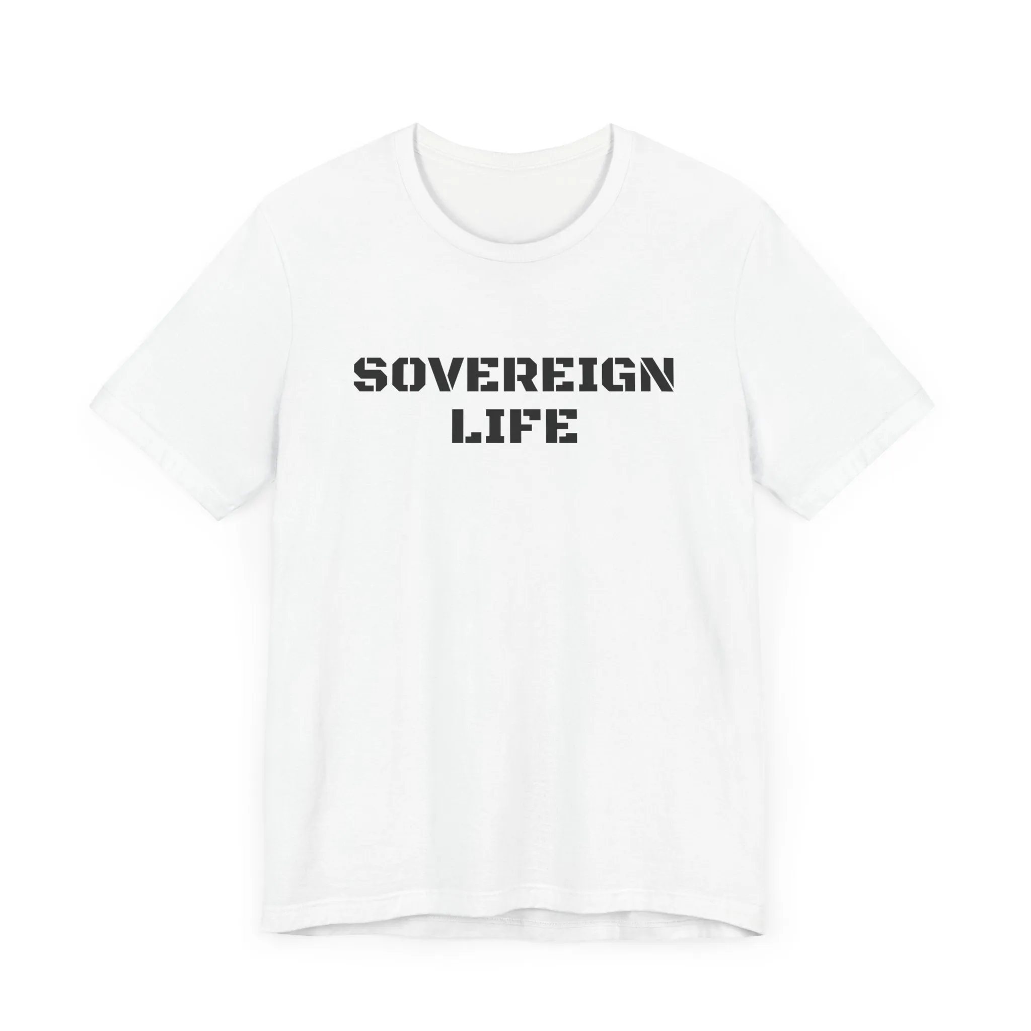 Inspirational Gym Shirts - Motivation for Your Workout - SOVEREIGN LIFE - Front
