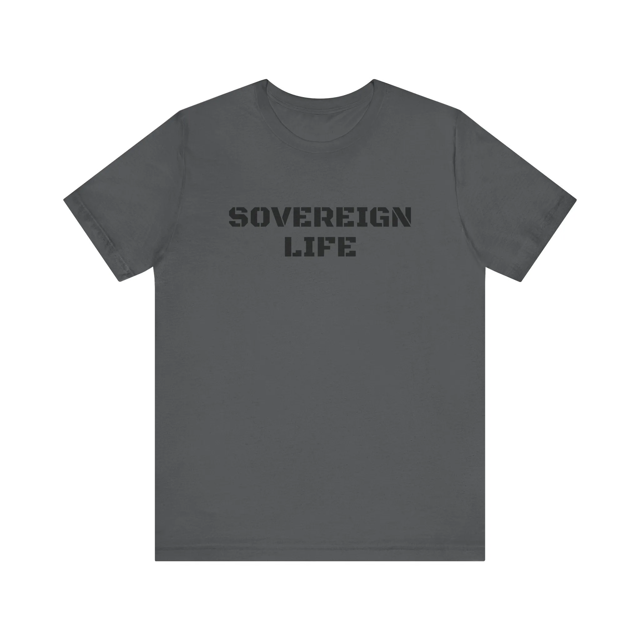 Inspirational Gym Shirts - Motivation for Your Workout - SOVEREIGN LIFE - Front