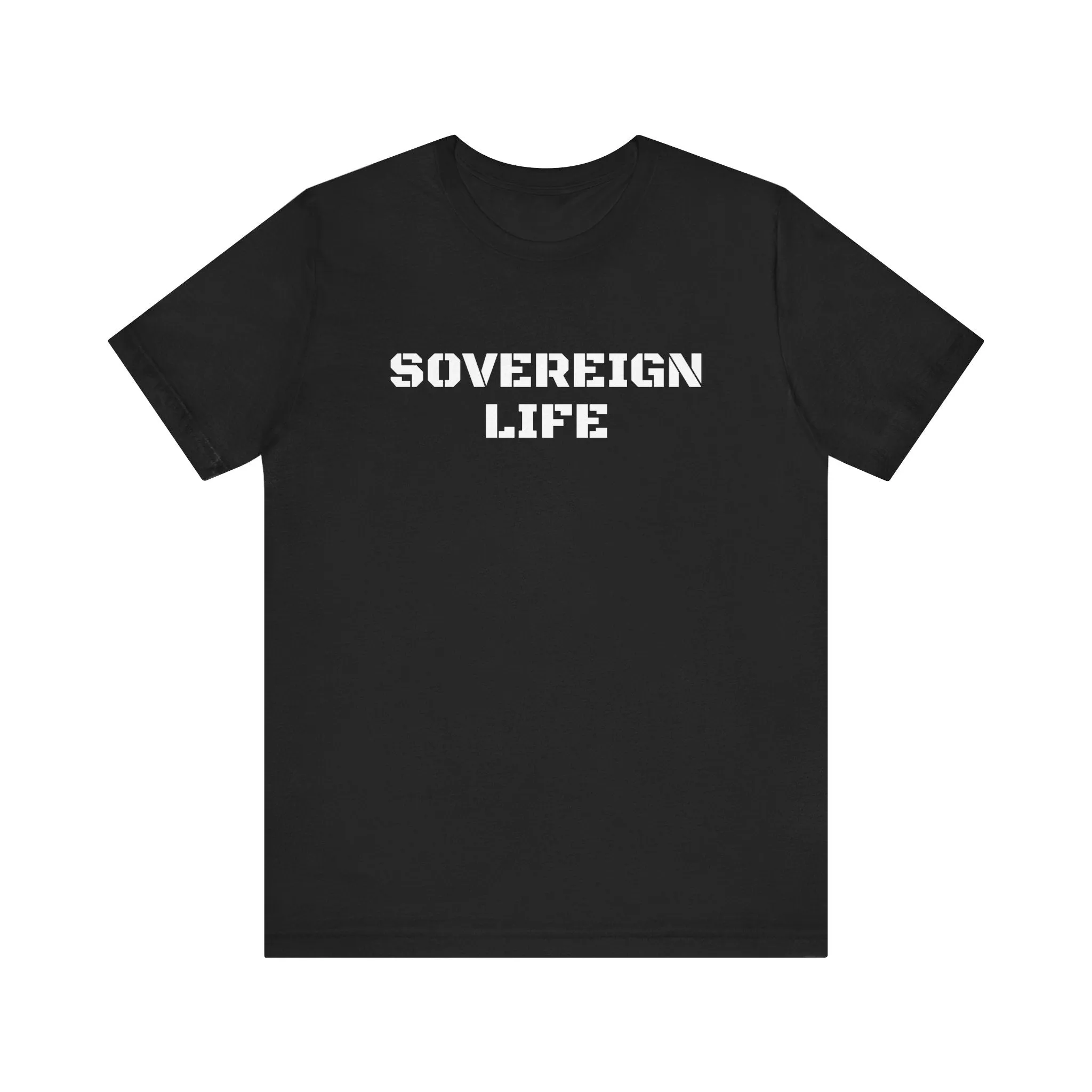 Inspirational Gym Shirts - Motivation for Your Workout - SOVEREIGN LIFE - Front