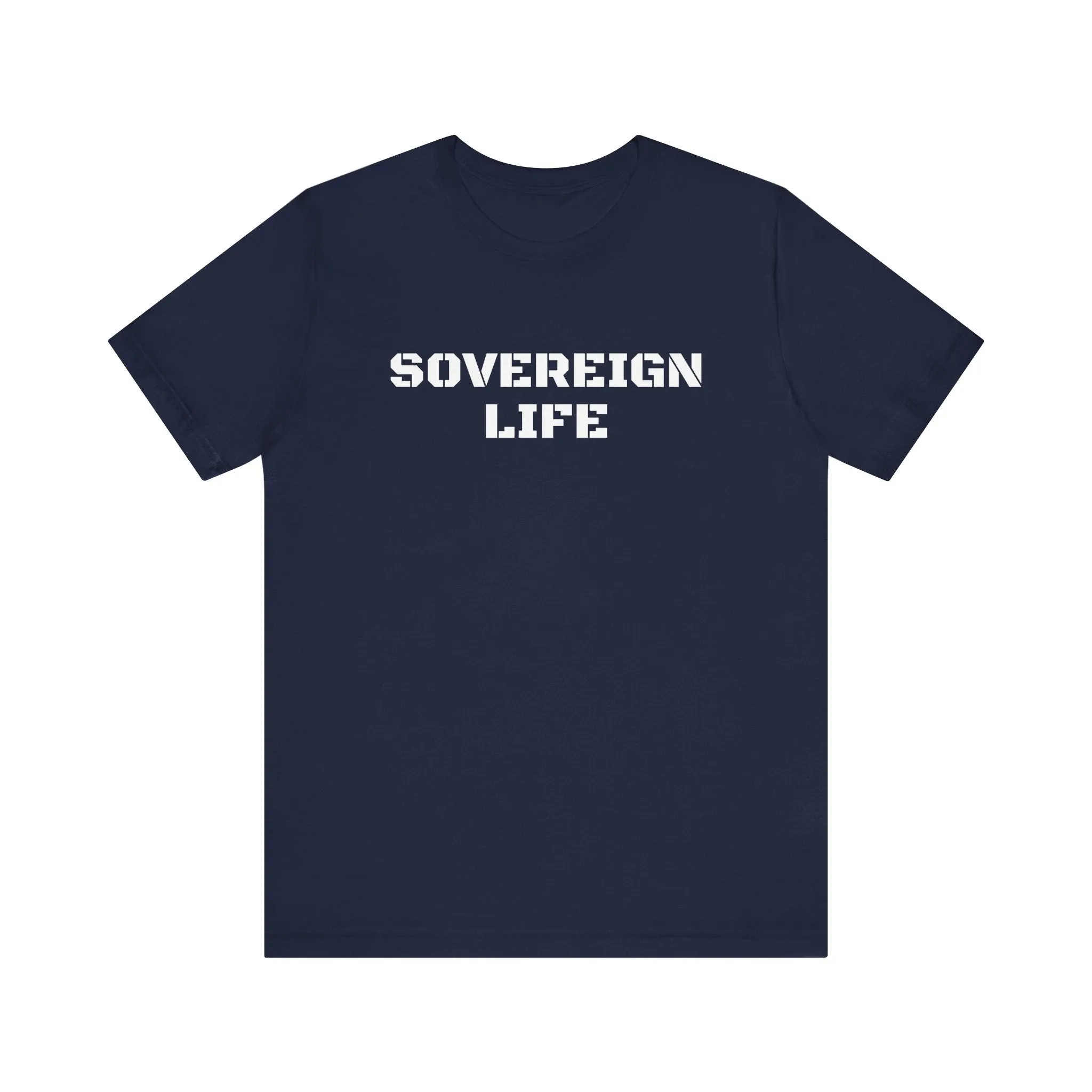 Inspirational Gym Shirts - Motivation for Your Workout - SOVEREIGN LIFE - Front