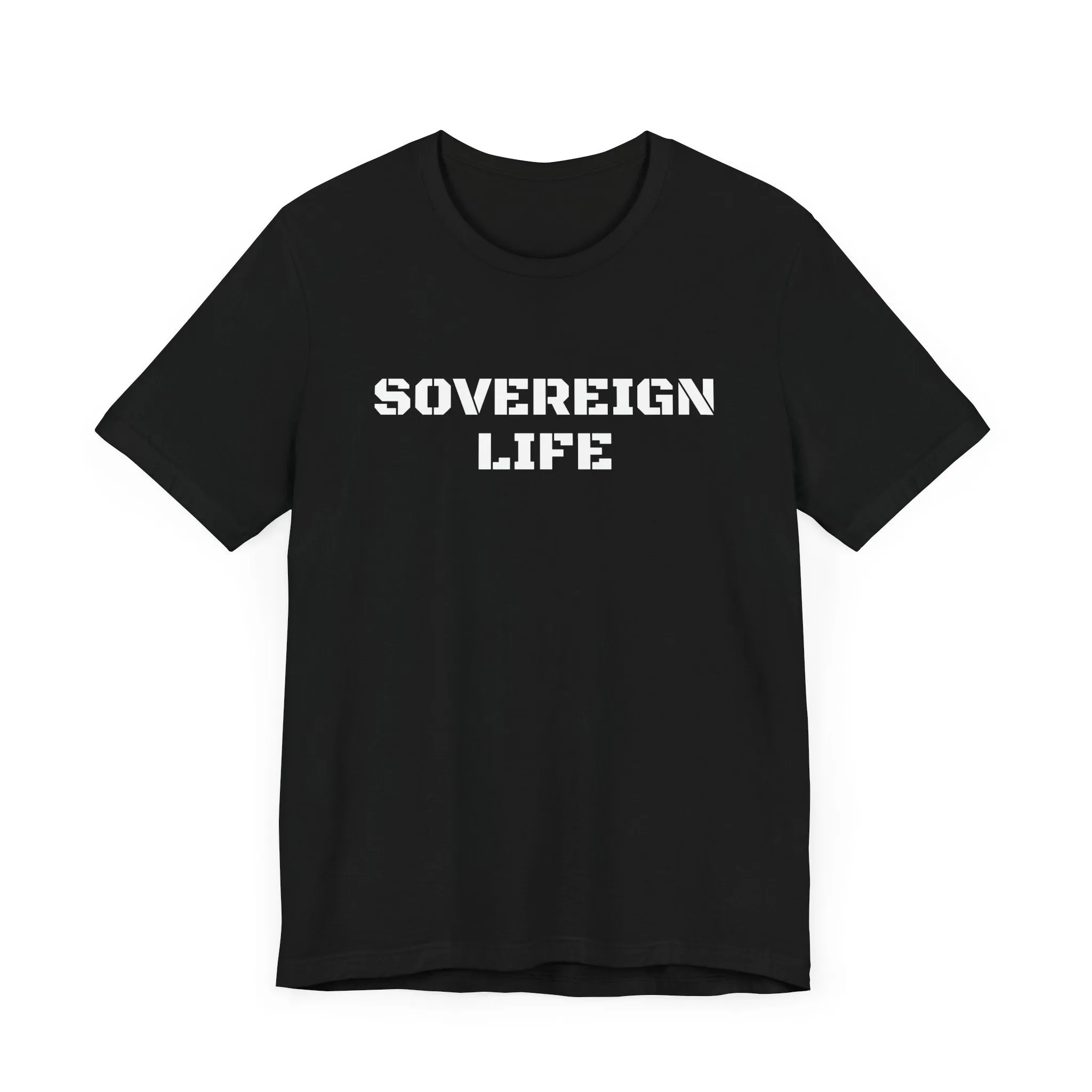 Inspirational Gym Shirts - Motivation for Your Workout - SOVEREIGN LIFE - Front
