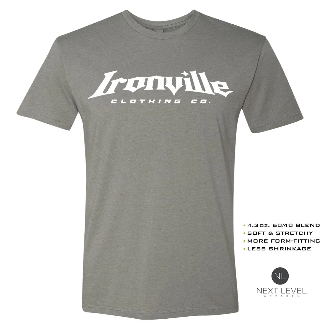 Ironville BE THE HAMMER Soft-Blend Fitted Gym T-shirt