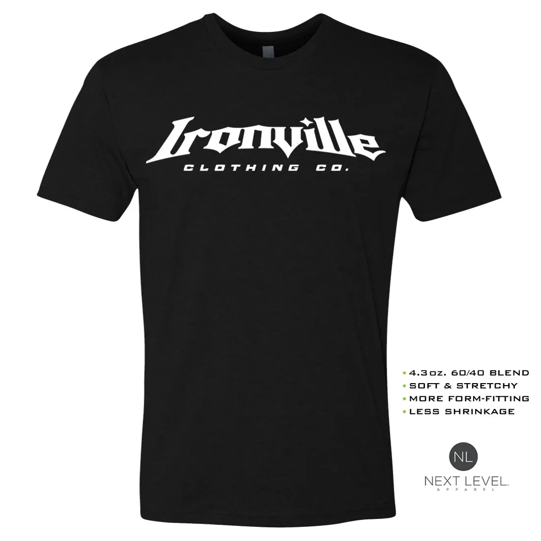Ironville BE THE HAMMER Soft-Blend Fitted Gym T-shirt