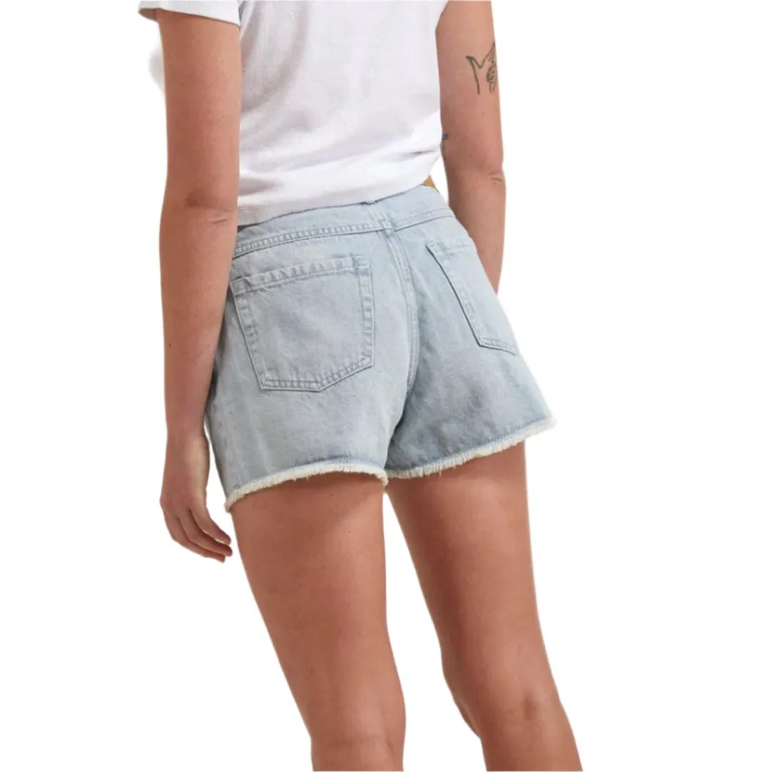Isabella Hemp Denim Low Rise Short