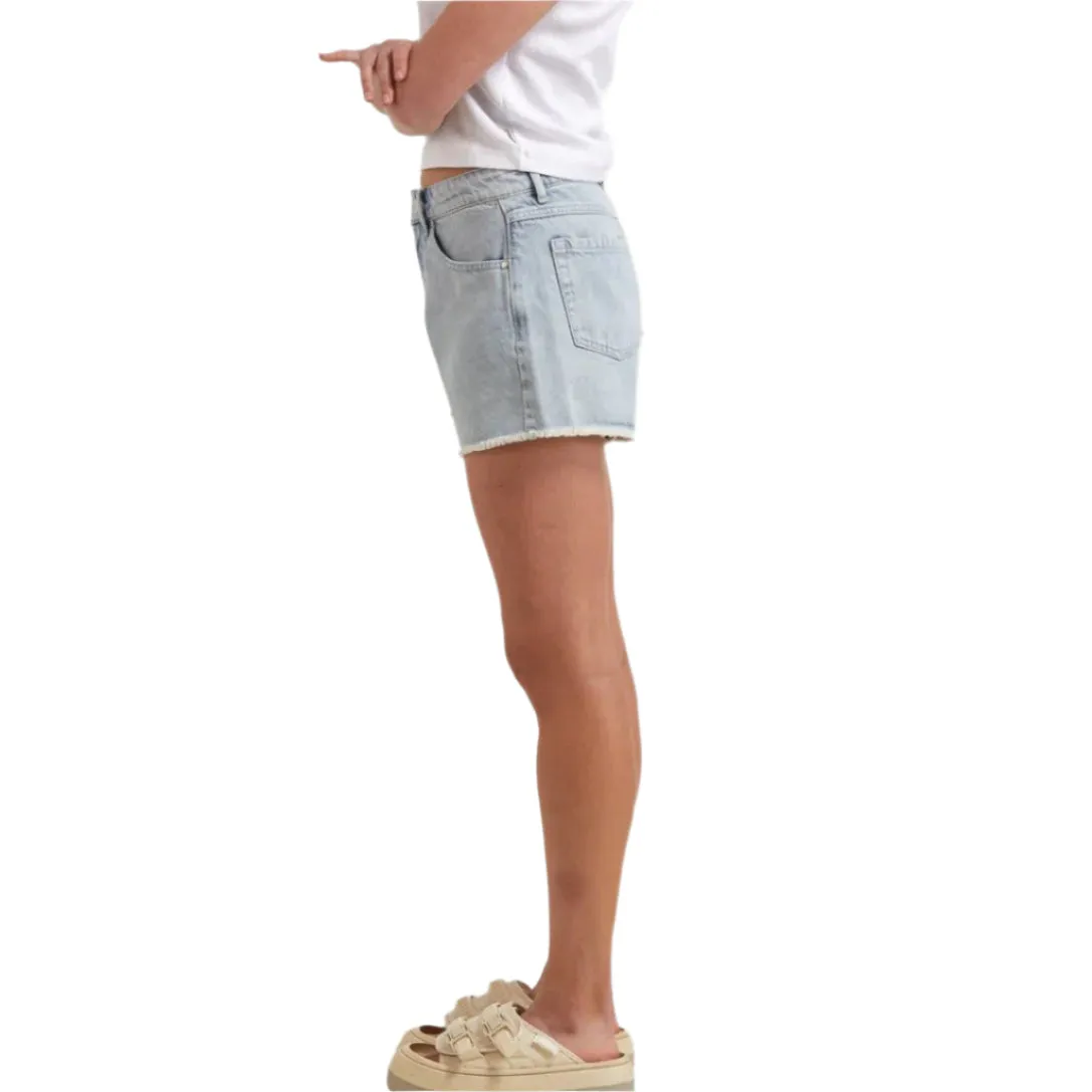 Isabella Hemp Denim Low Rise Short
