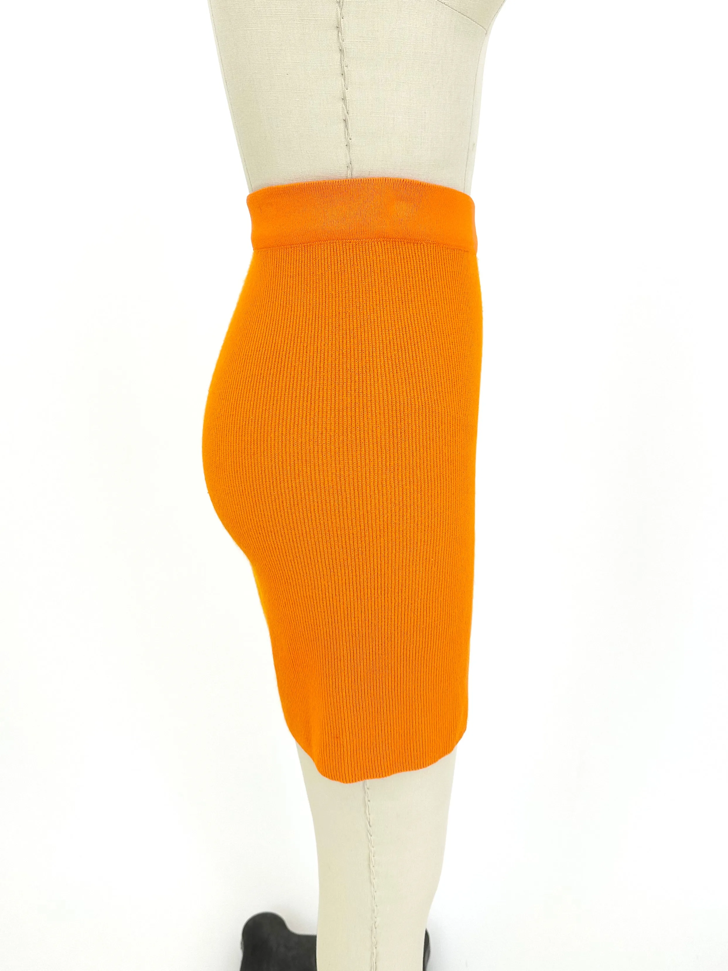 Jacquemus Arancia Rib Knit Shorts