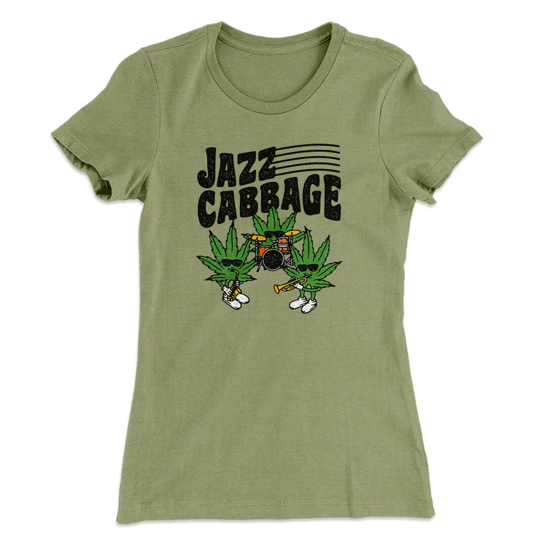 Jazz Cabbage Funny Women's T-Shirt