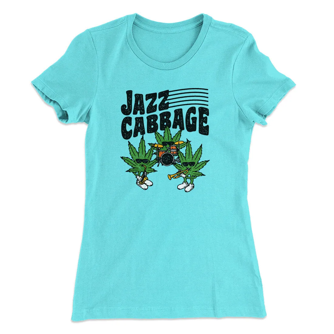 Jazz Cabbage Funny Women's T-Shirt