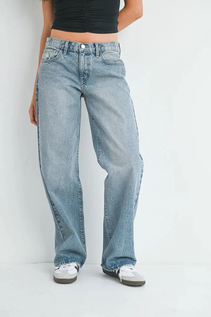 JBD Low Rise Baggy Slouch Jeans