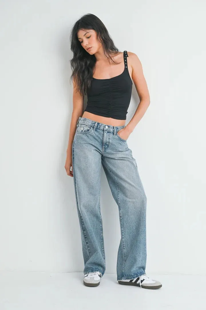 JBD Low Rise Baggy Slouch Jeans