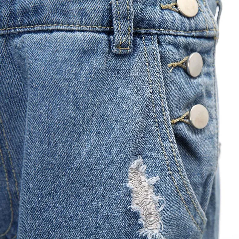 Jean déchiré vintage pour homme