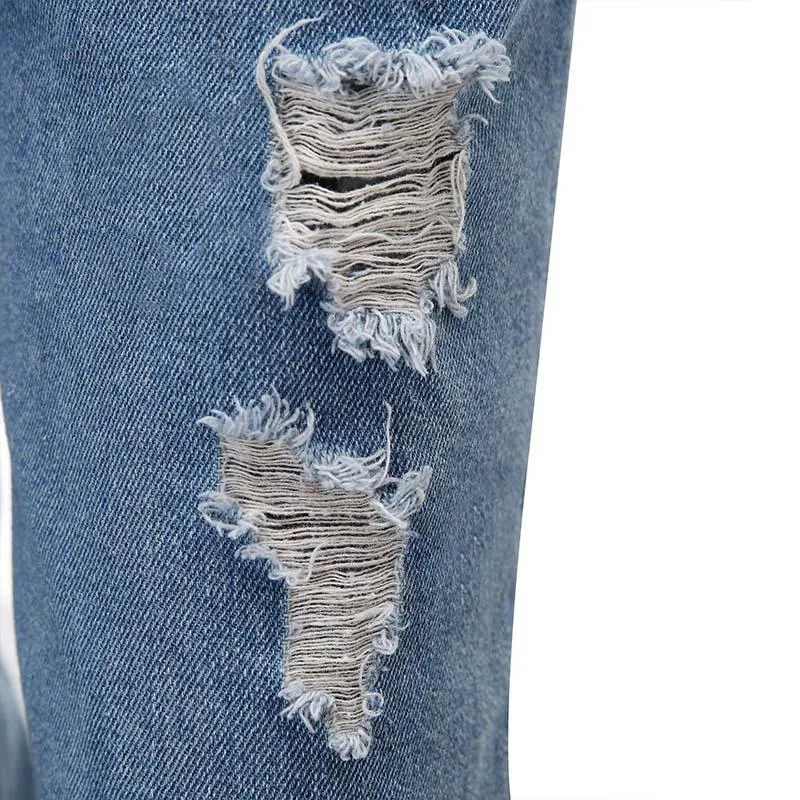 Jean déchiré vintage pour homme