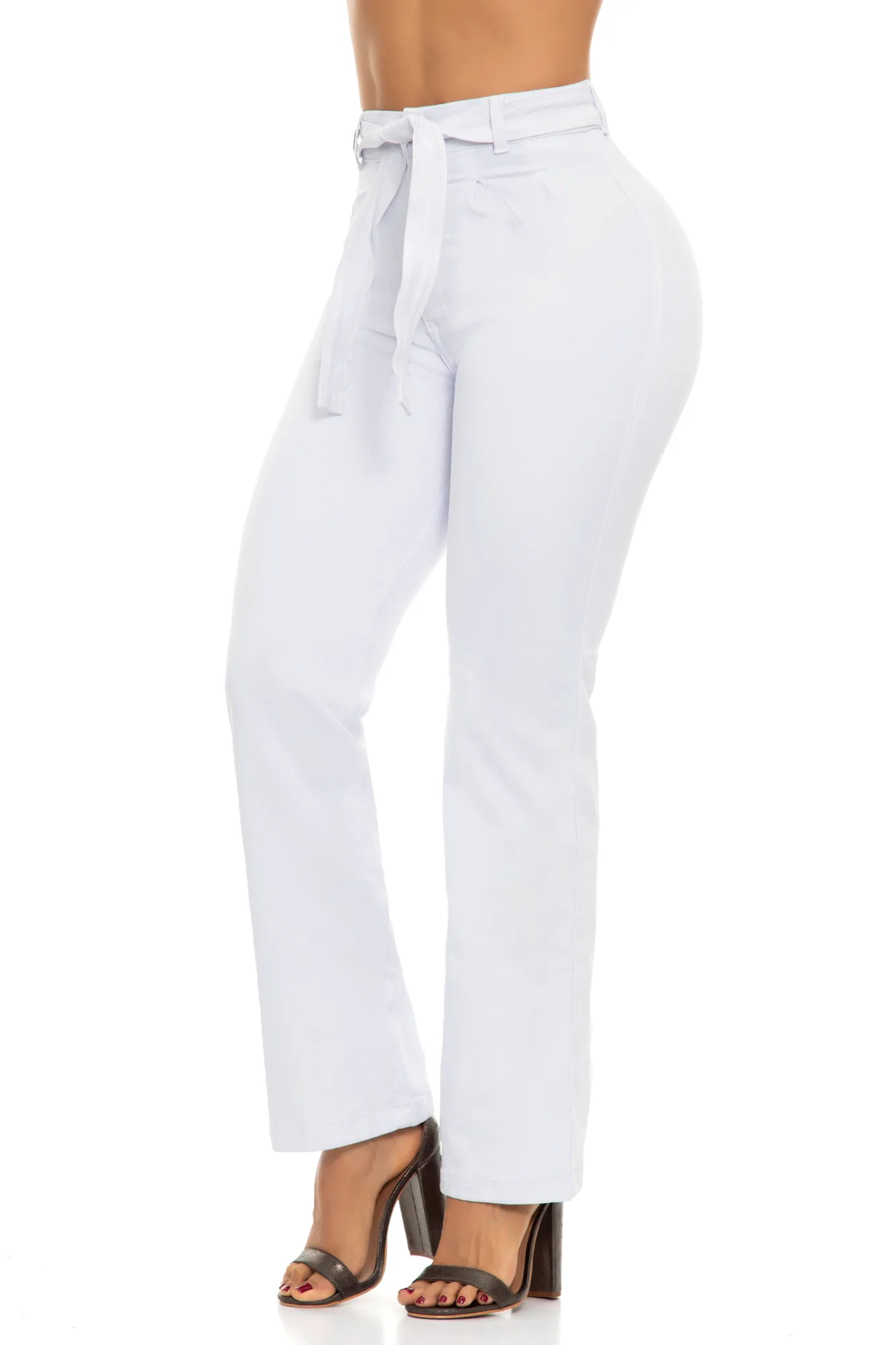 JEANS COLOMBIANOS PUSH UP BLANCO 6844