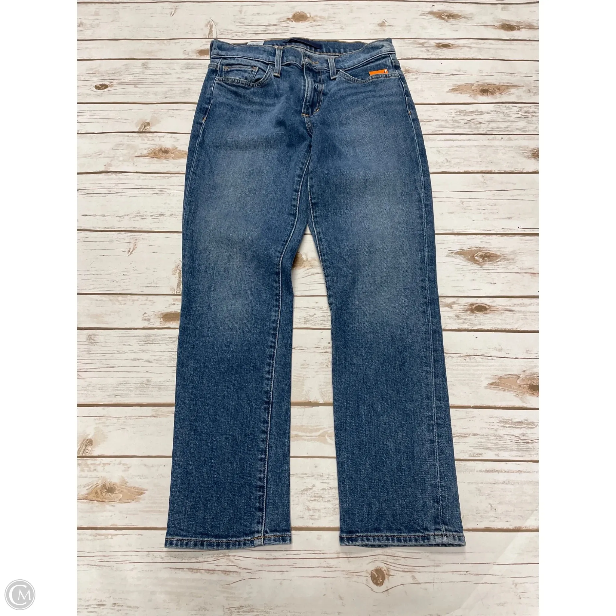 Jeans Cropped By Joes Jeans In Blue Denim, Size: 2