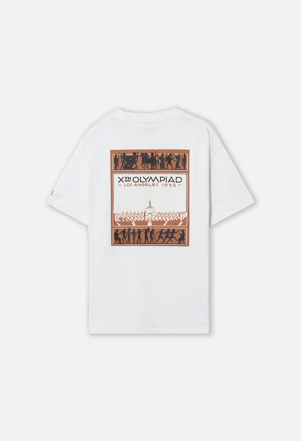 John Elliott x Olympic Heritage Los Angeles University Tee / White