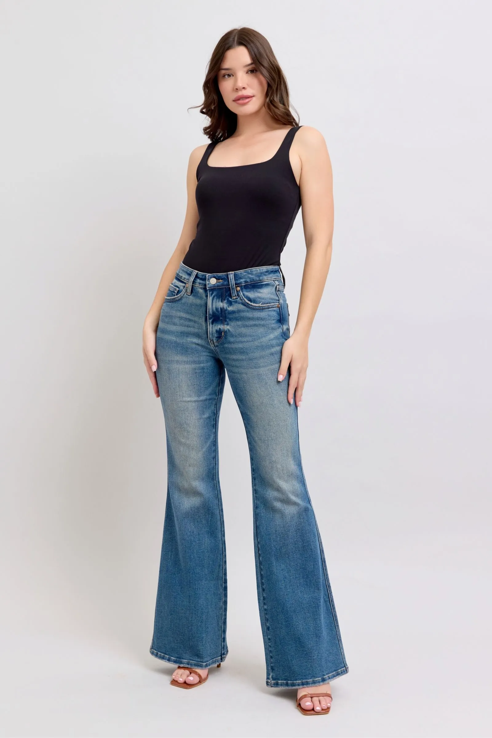 Judy Blue Tummy Control Vintage Wash Jeans