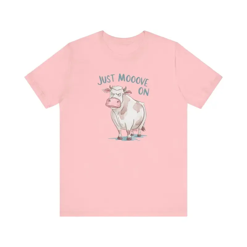 Just Moov on Tee Unisex Short Sleeve Cow Tee