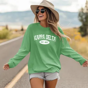 Kappa Delta Long Sleeve Vintage T-Shirt