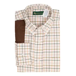 Kevin's Pumpkin Tattersall Performance Right Hand Long Sleeve Shooting Shirt