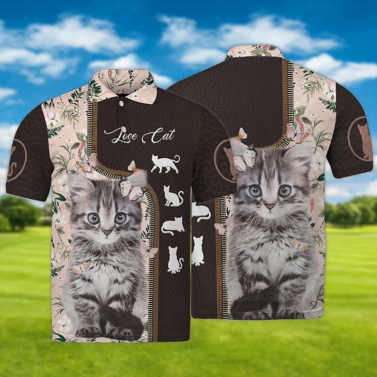 Kittens Pink Love Cats 3D Shirts Design, Hoodie T Shirt