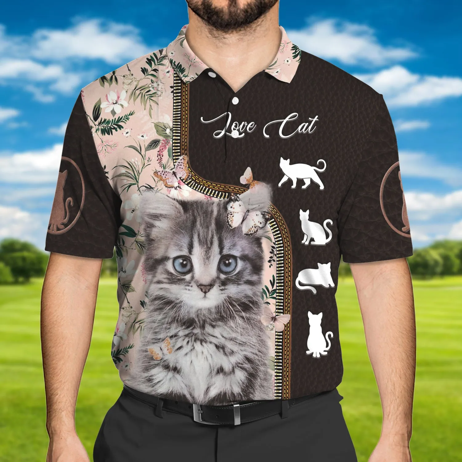 Kittens Pink Love Cats 3D Shirts Design, Hoodie T Shirt
