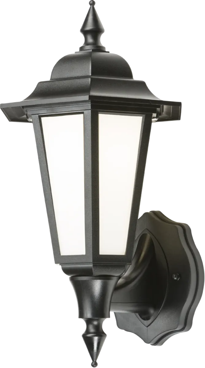 Knightsbridge LANT1 230V IP54 8W LED Wall Lantern - Black
