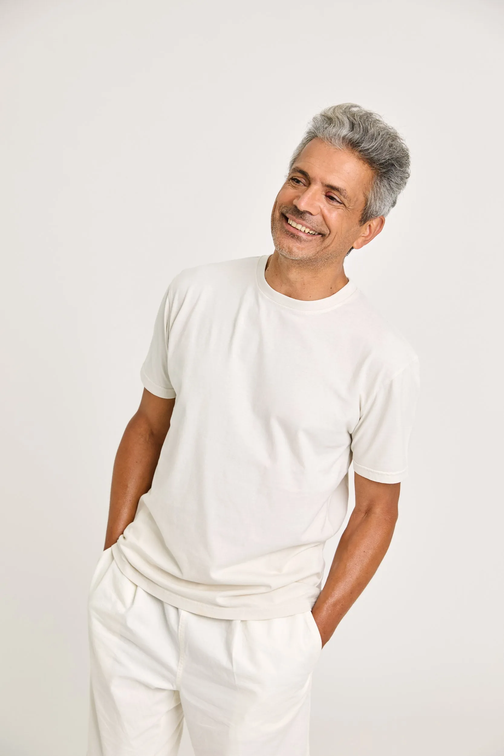 La Paz - Botelho Print Comfort Tee - Ecru
