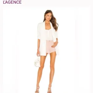 L'AGENCE Audrey Mid Rise Shorts Size 29