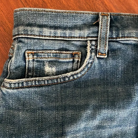 L’agence Cut Off Denim Shorts Sz26