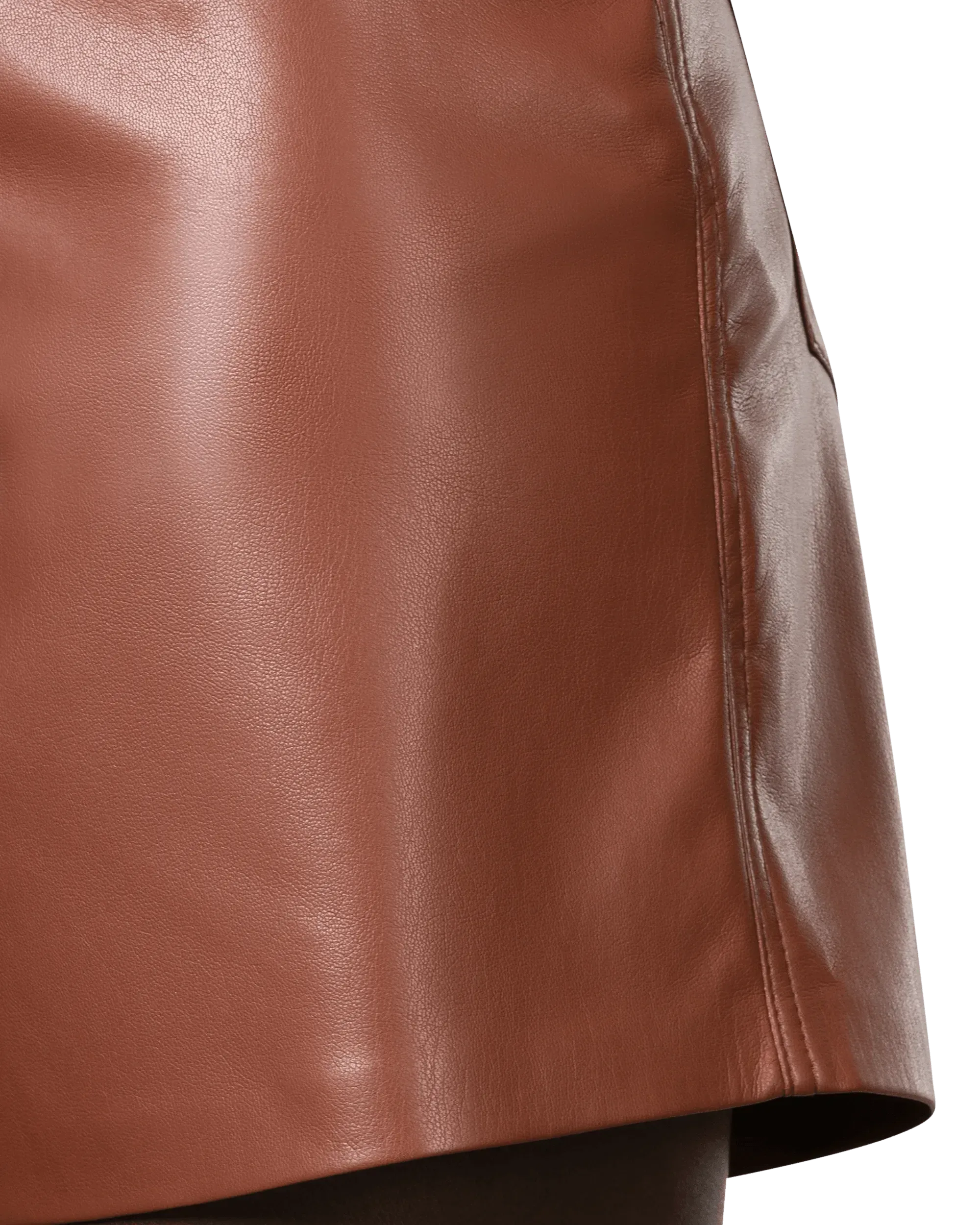 Leana Vegan Leather Shorts