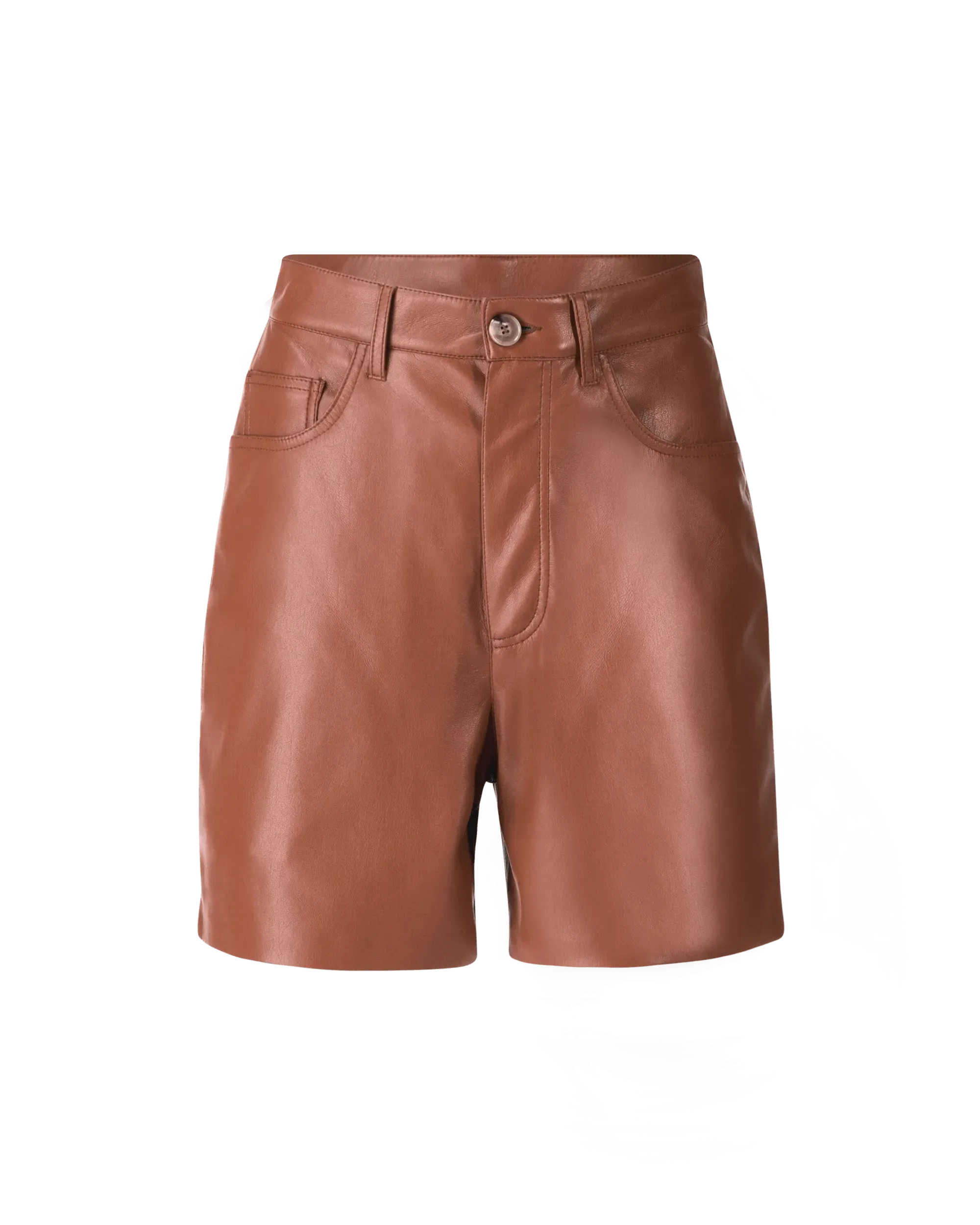 Leana Vegan Leather Shorts