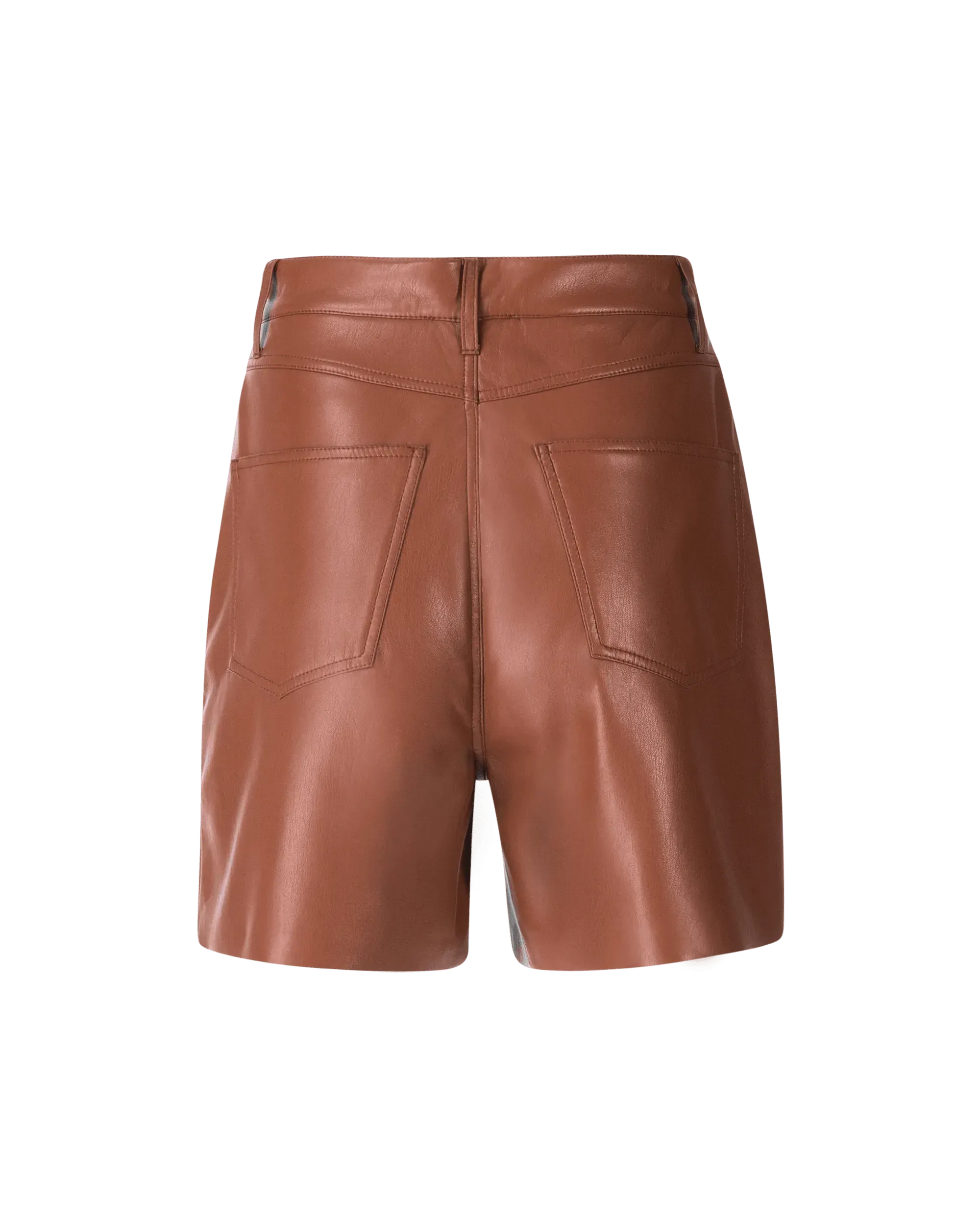 Leana Vegan Leather Shorts