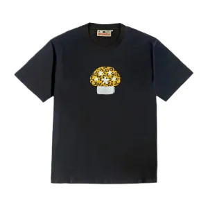 Leopard Aga Mushroom T-Shirt Black