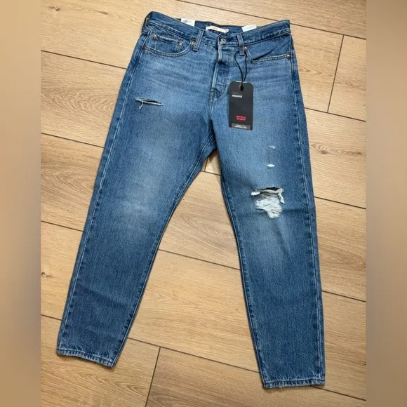 Levi’s WEDGIE ICON FIT ANKLE WOMEN'S JEANS Size 28 NWT