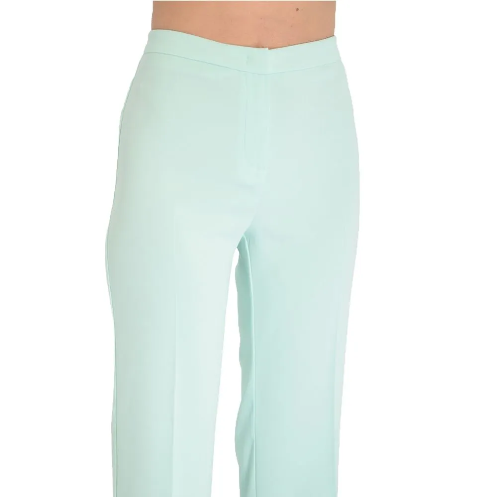 Light Blue Polyester Jeans & Pant