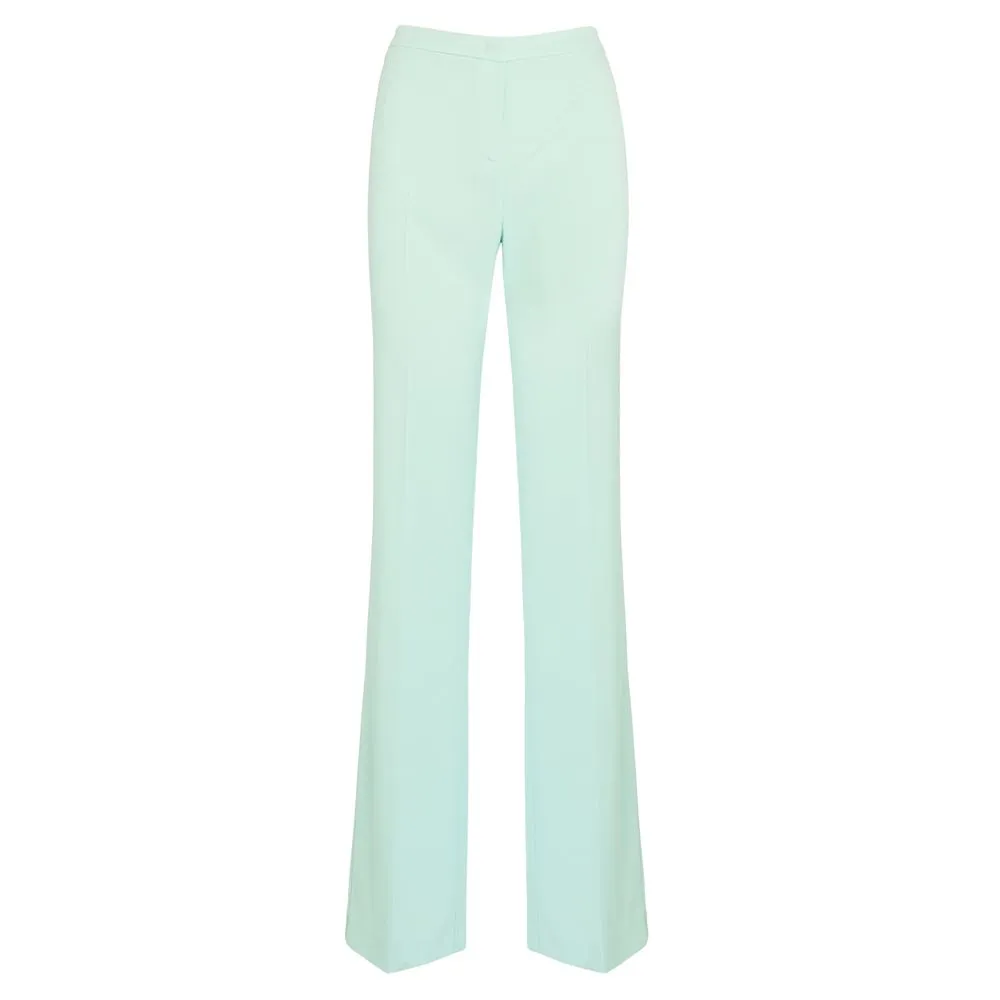 Light Blue Polyester Jeans & Pant