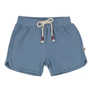 Lil Legs Boys Shorts - Blue (Vintage Contrast Collection)