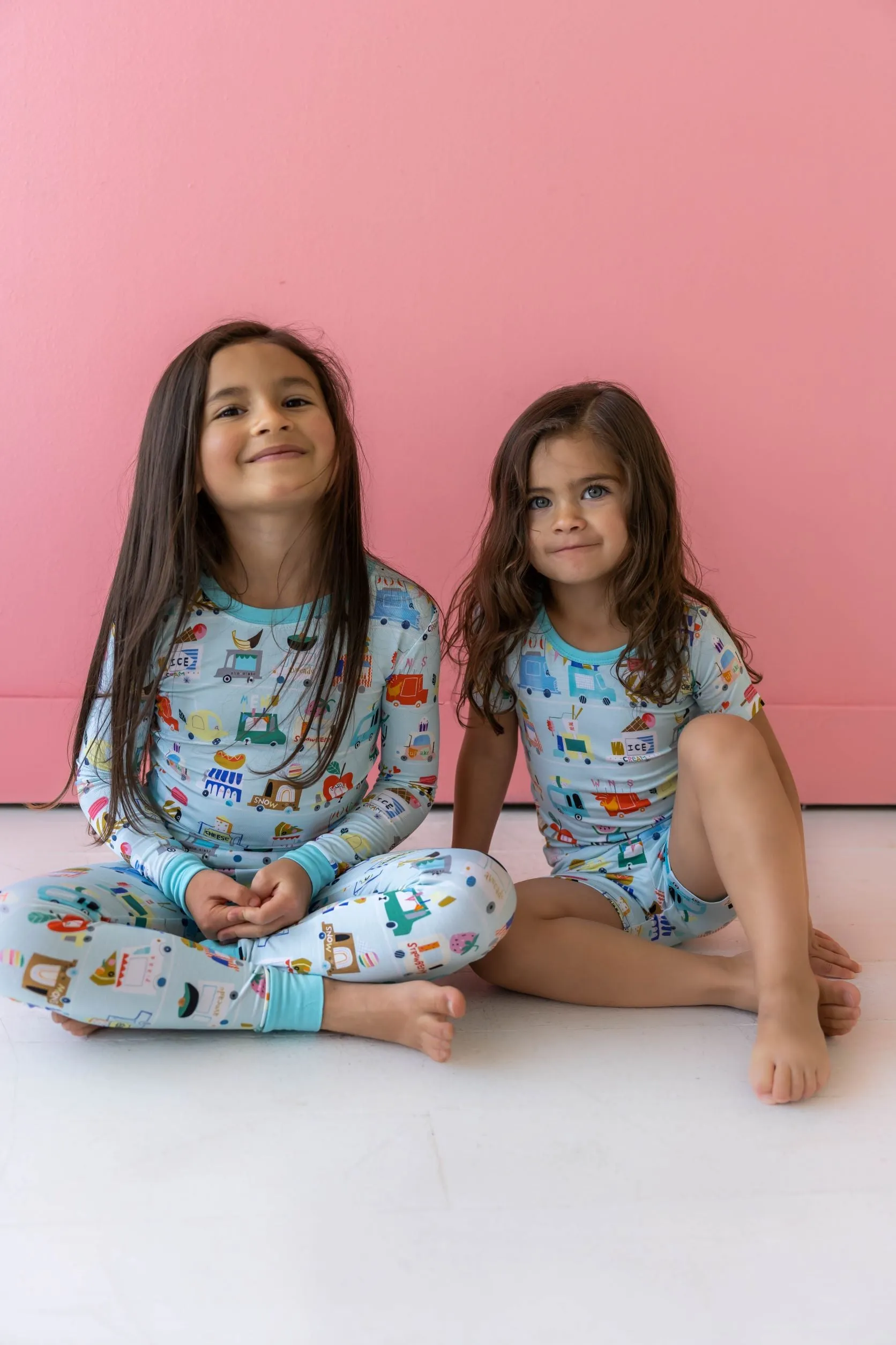 Little Sleepies Food Trucks S/S 2pc Pajama Set w/Shorts