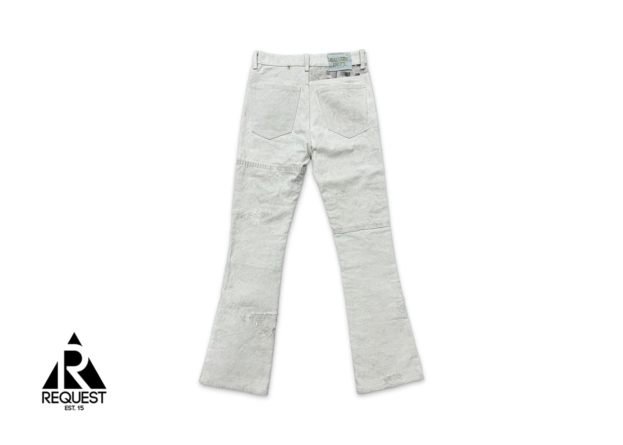 Logan Cut Mail Bag Jeans "Beige"
