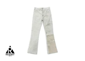 Logan Cut Mail Bag Jeans "Beige"