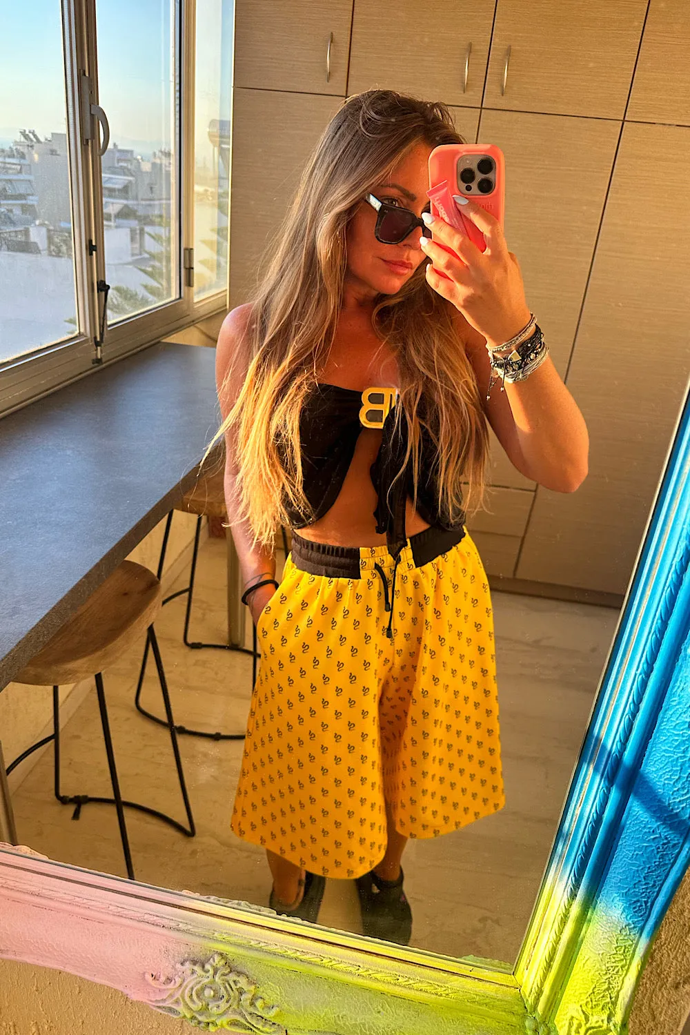 LONG OVERSIZED SHORTS