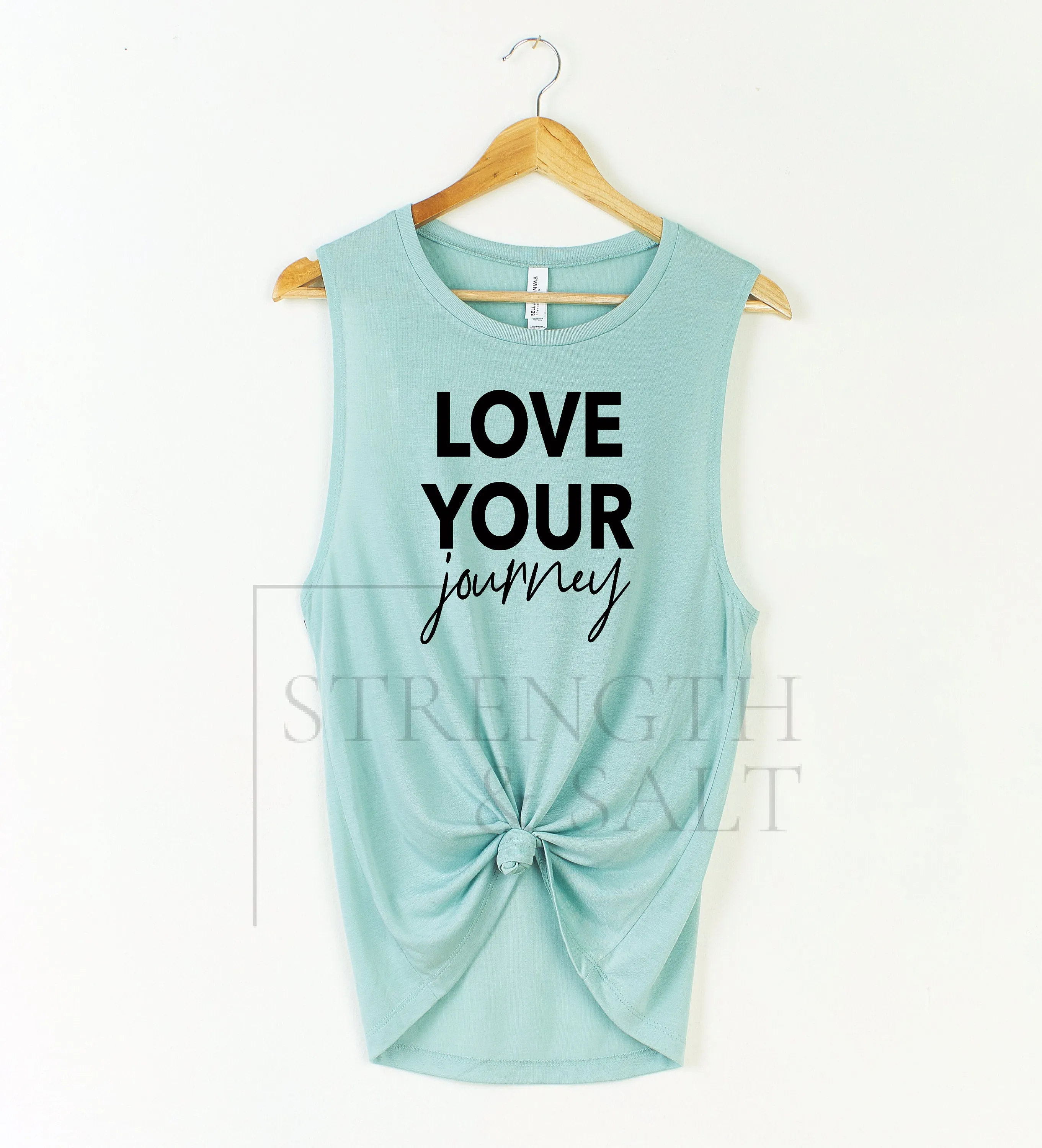 Love Your Journey Muscle Tank