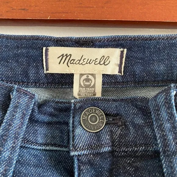 Madewell 10&quot; High-Rise Skinny Jeans in Bensley Wash