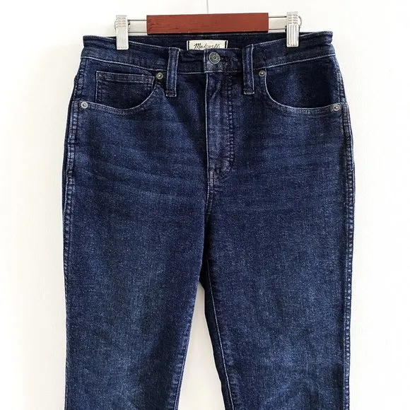 Madewell 10&quot; High-Rise Skinny Jeans in Bensley Wash