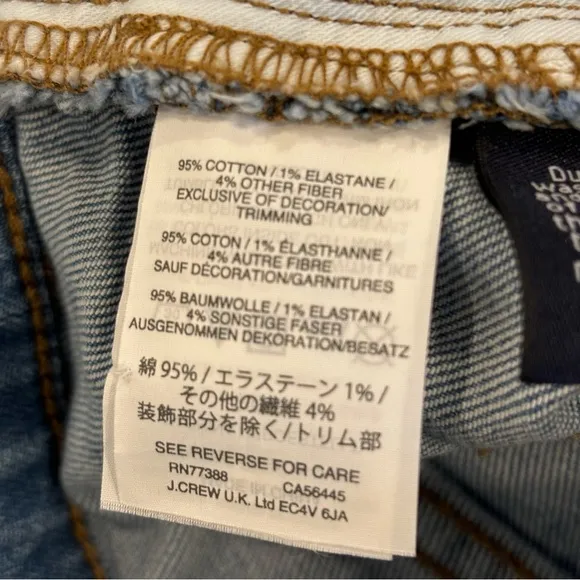MADEWELL High-Rise Denim Shorts: Button-Front Edition 25 H6543