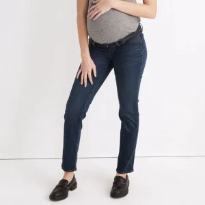 Madewell Maternity Side-Panel Stovepipe Jeans in Dahill Wash Size 31